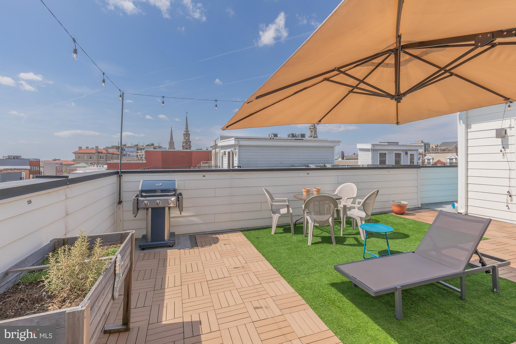 1444 Harvard Street Northwest, Unit 302 Washington, DC 20009 - Photo 40 of 47 PRIVATE ROOF DECK