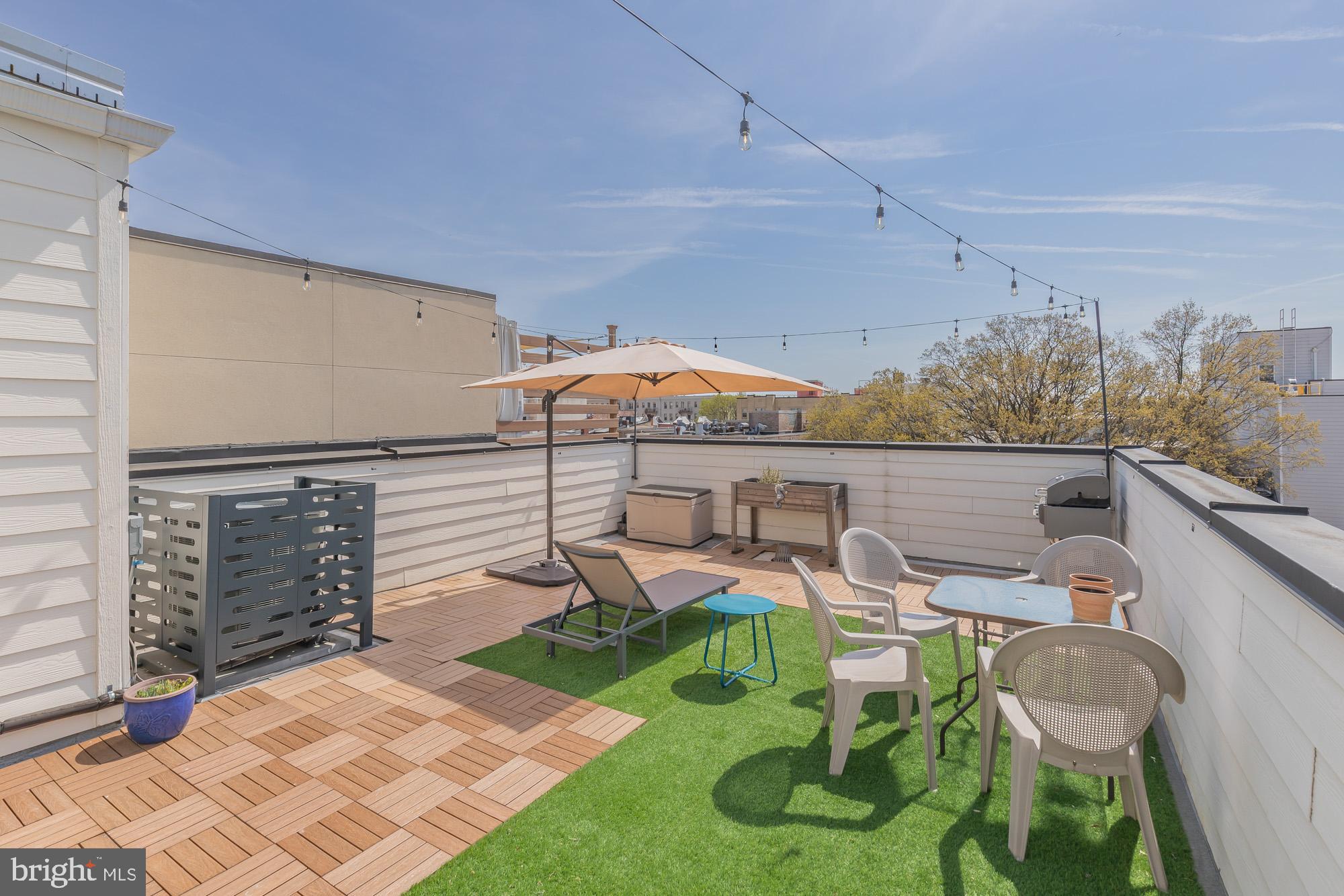 1444 Harvard Street Northwest, Unit 302 Washington, DC 20009 - Photo 43 of 47 PRIVATE ROOF DECK