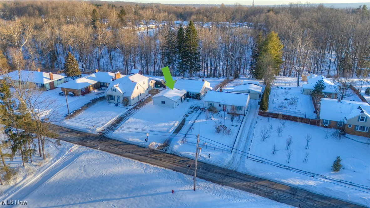 14750 Schreiber Road Maple Heights, OH 44137 - Photo 37 of 44 View of snowy aerial view