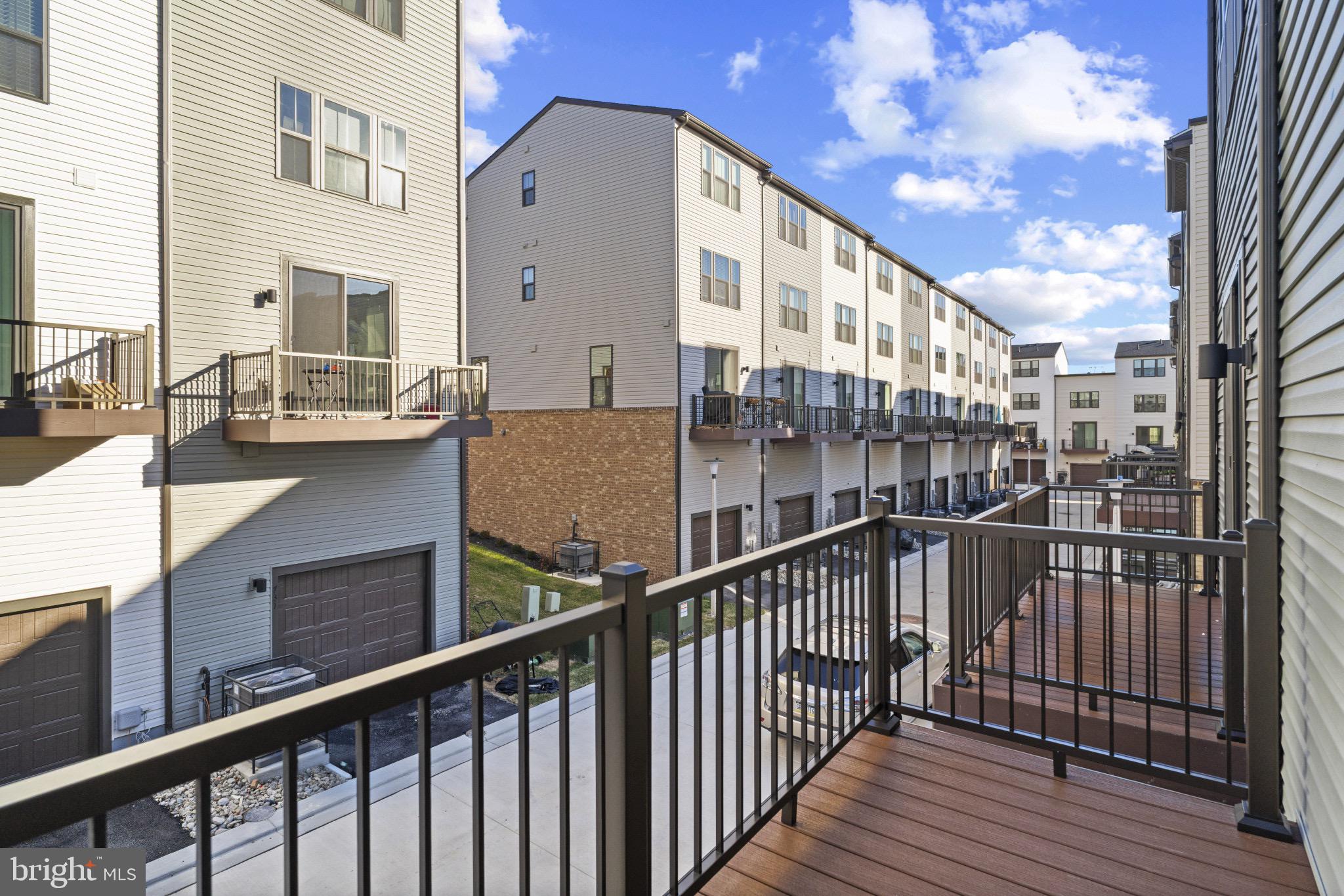 734 Watts Street Baltimore, MD 21217 - Photo 11 of 25 a view of a balcony with chairs
