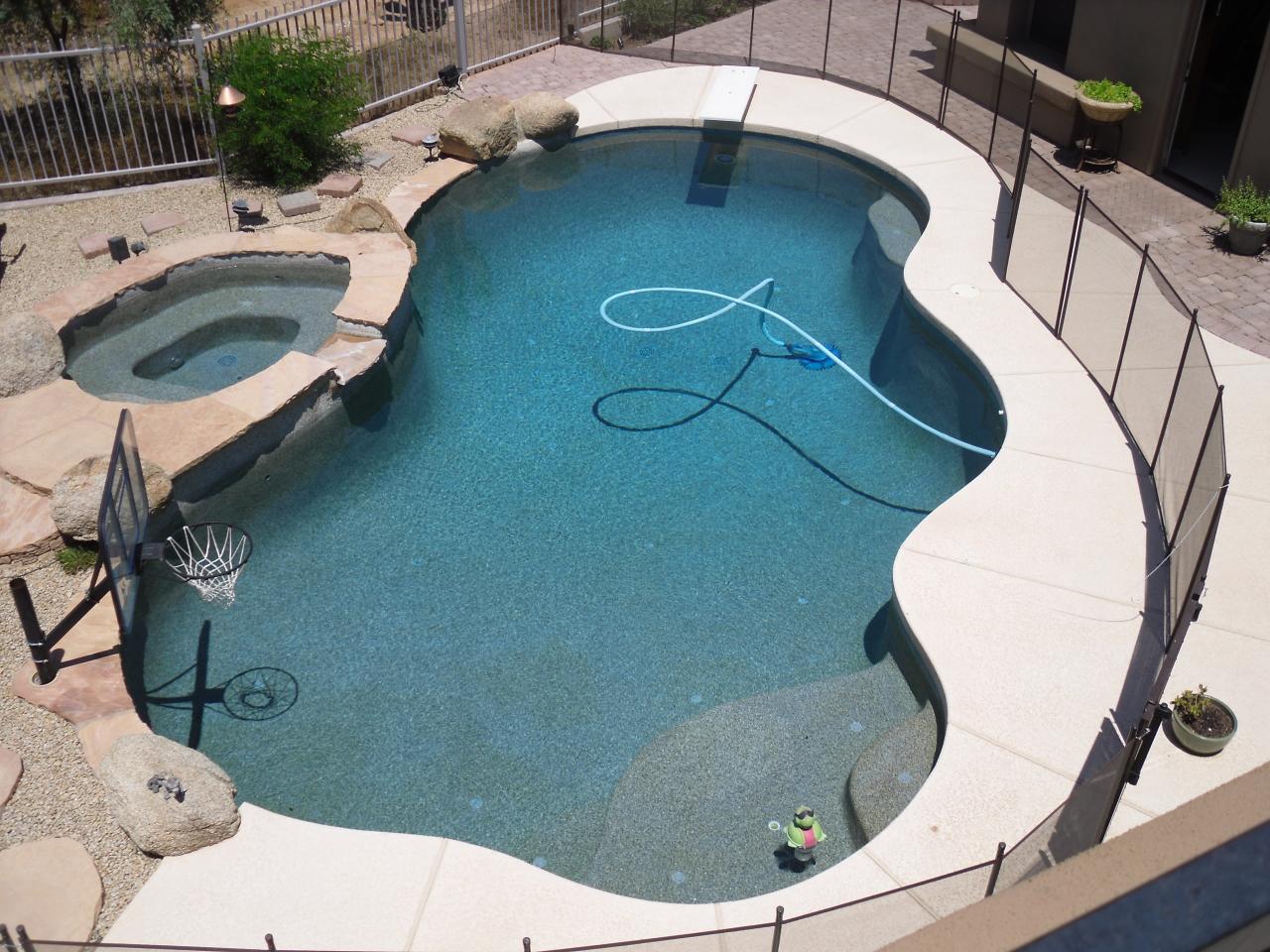 5212 East Hashknife Road Phoenix, AZ 85054 - Photo 9 of 20 Pool (bird's eye)