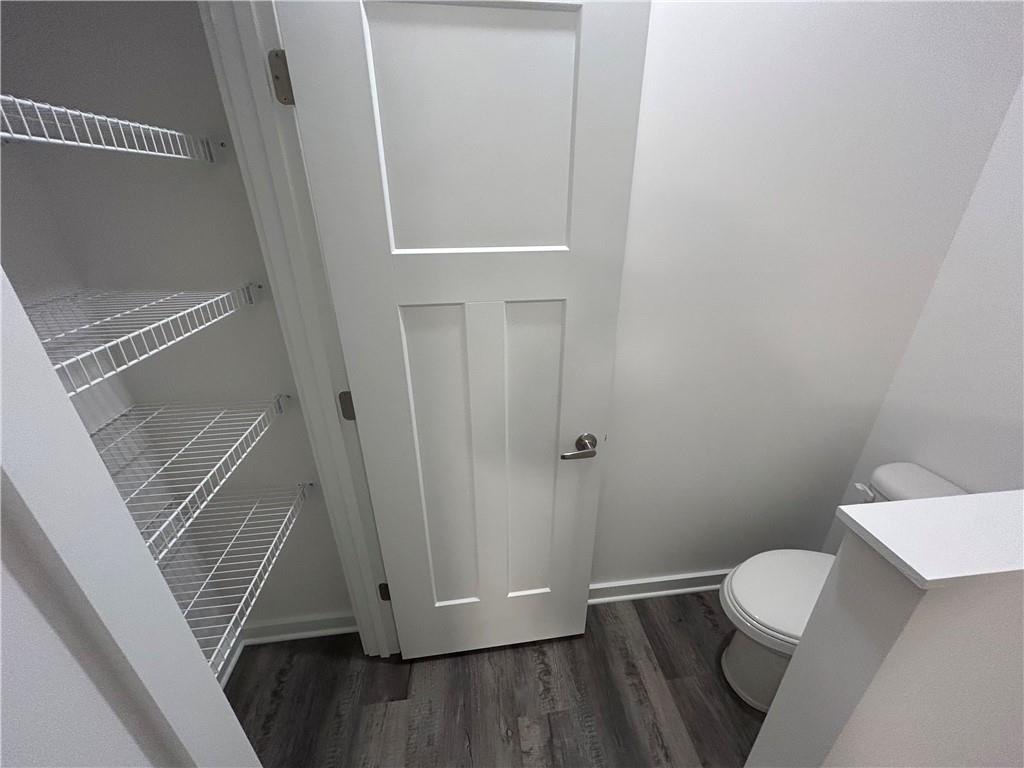 203 Lola Court McKees Rocks, PA 15136 - Photo 20 of 23 a bathroom with a toilet and a shower