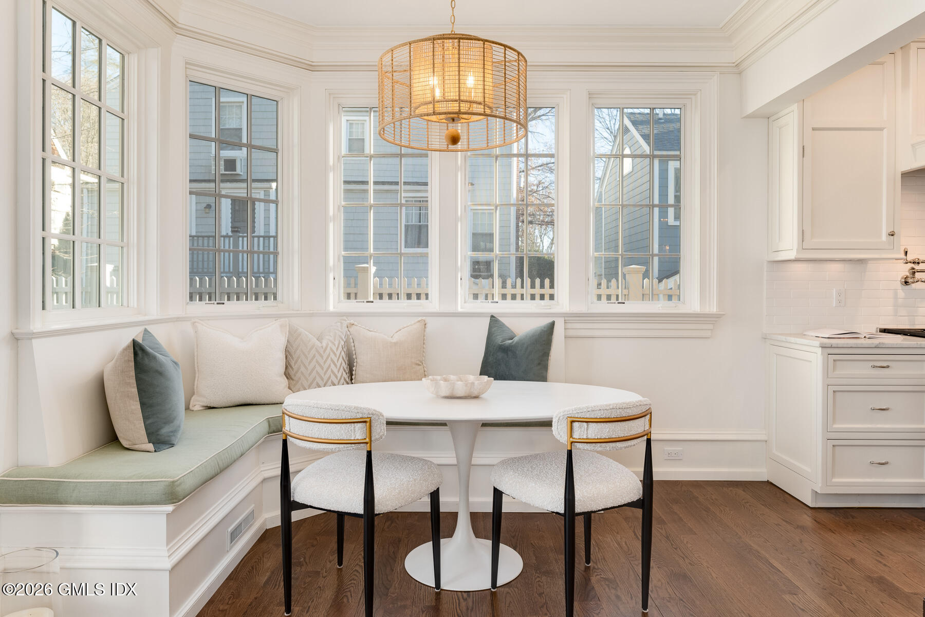 15 Lexington Avenue Greenwich, CT 06830 - Photo 6 of 23 a dining room with furniture and window