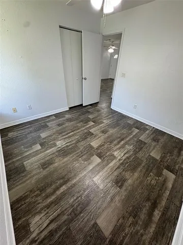 wooden floor in an empty room