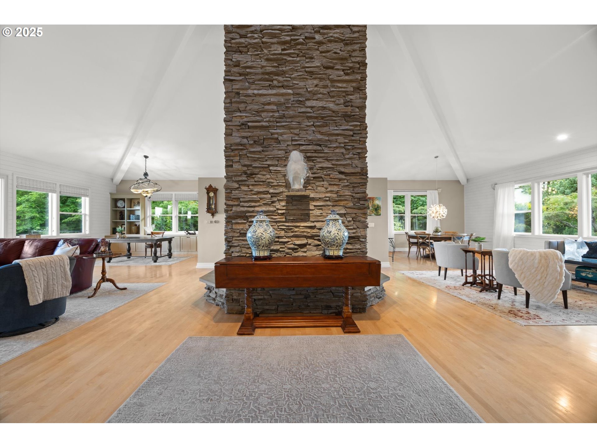 800 Rosemont Road West Linn, OR 97068 - Photo 11 of 48 a living room with furniture and a fireplace