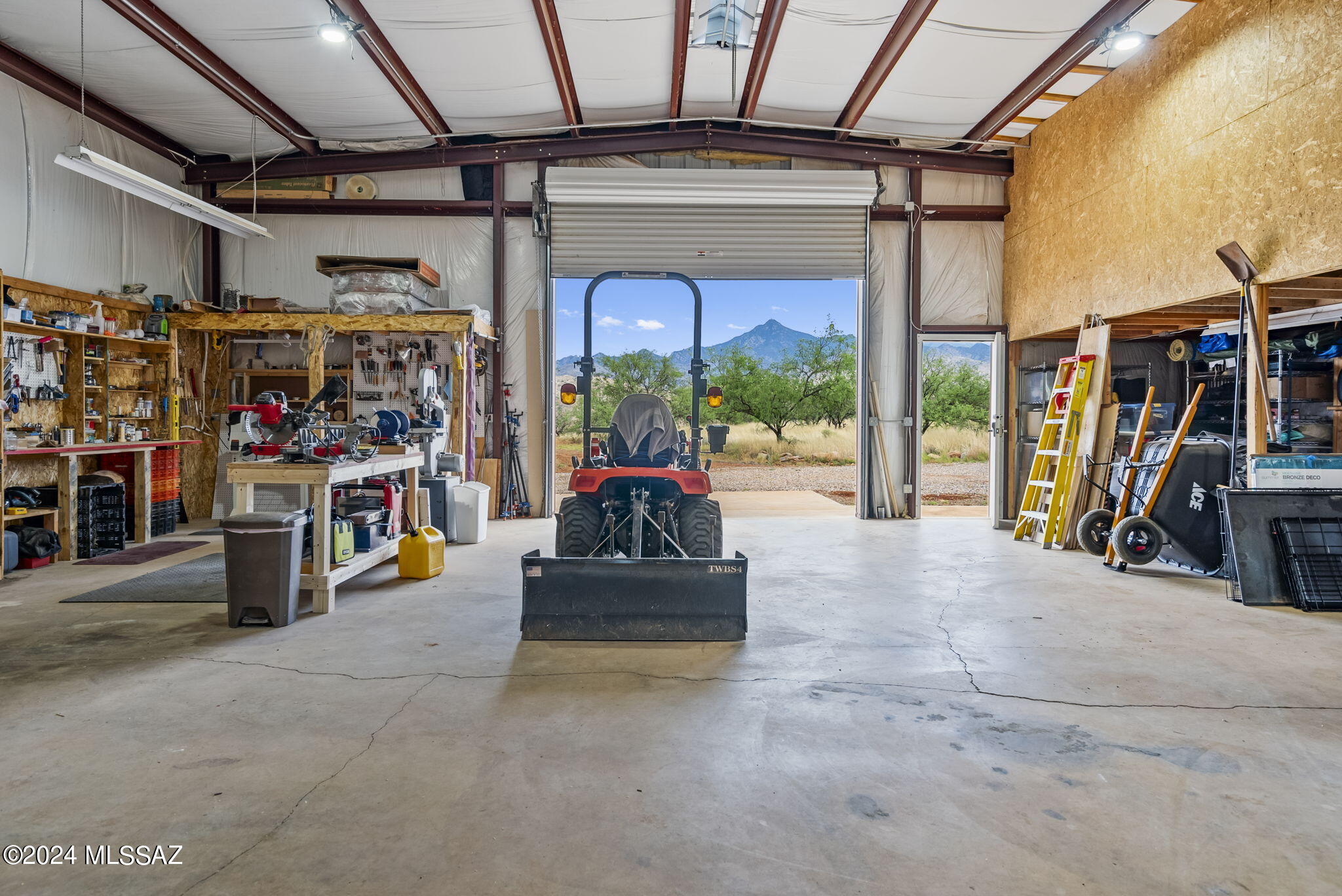 22 Vigas Lane Rio Rico, AZ 85648 - Photo 18 of 40 a view of the garage with storage