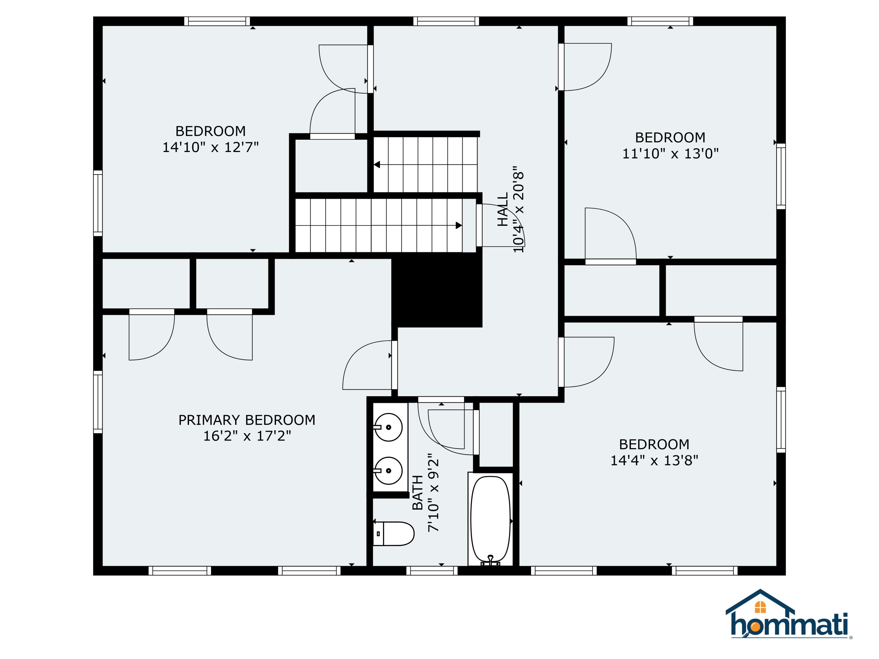 133 Deer Run Road Bowdoin, ME 04287 - Photo 65 of 76 Second Fl Plan
