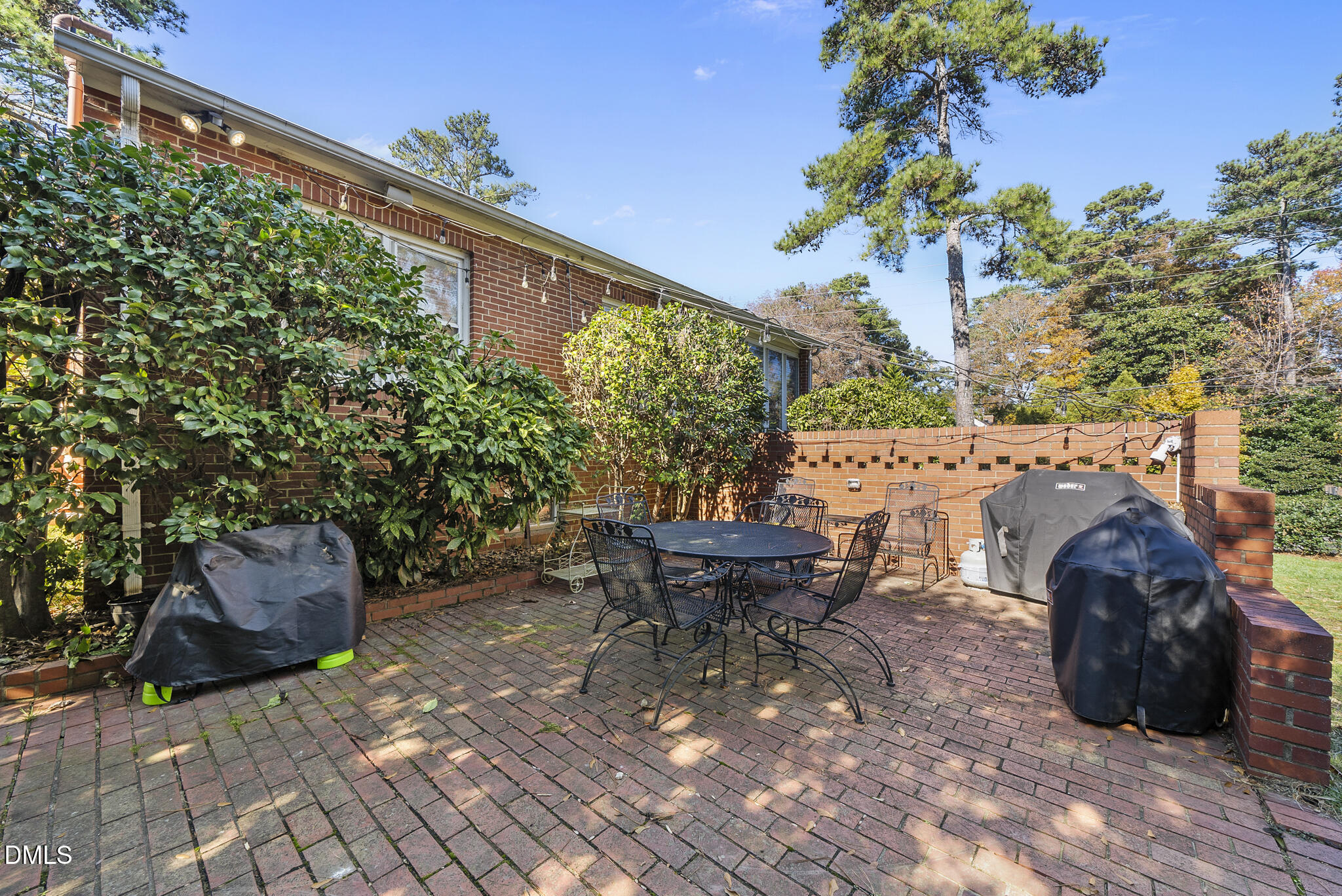1108 Brooks Avenue Raleigh, NC 27607 - Photo 29 of 35 a roof deck with table and chairs and potted plants