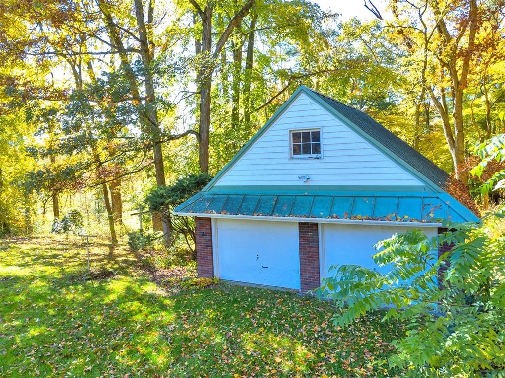 5572 Sandy Lake Polk Road Sandy Lake, PA 16145 - Photo 20 of 36 a view of a backyard of house