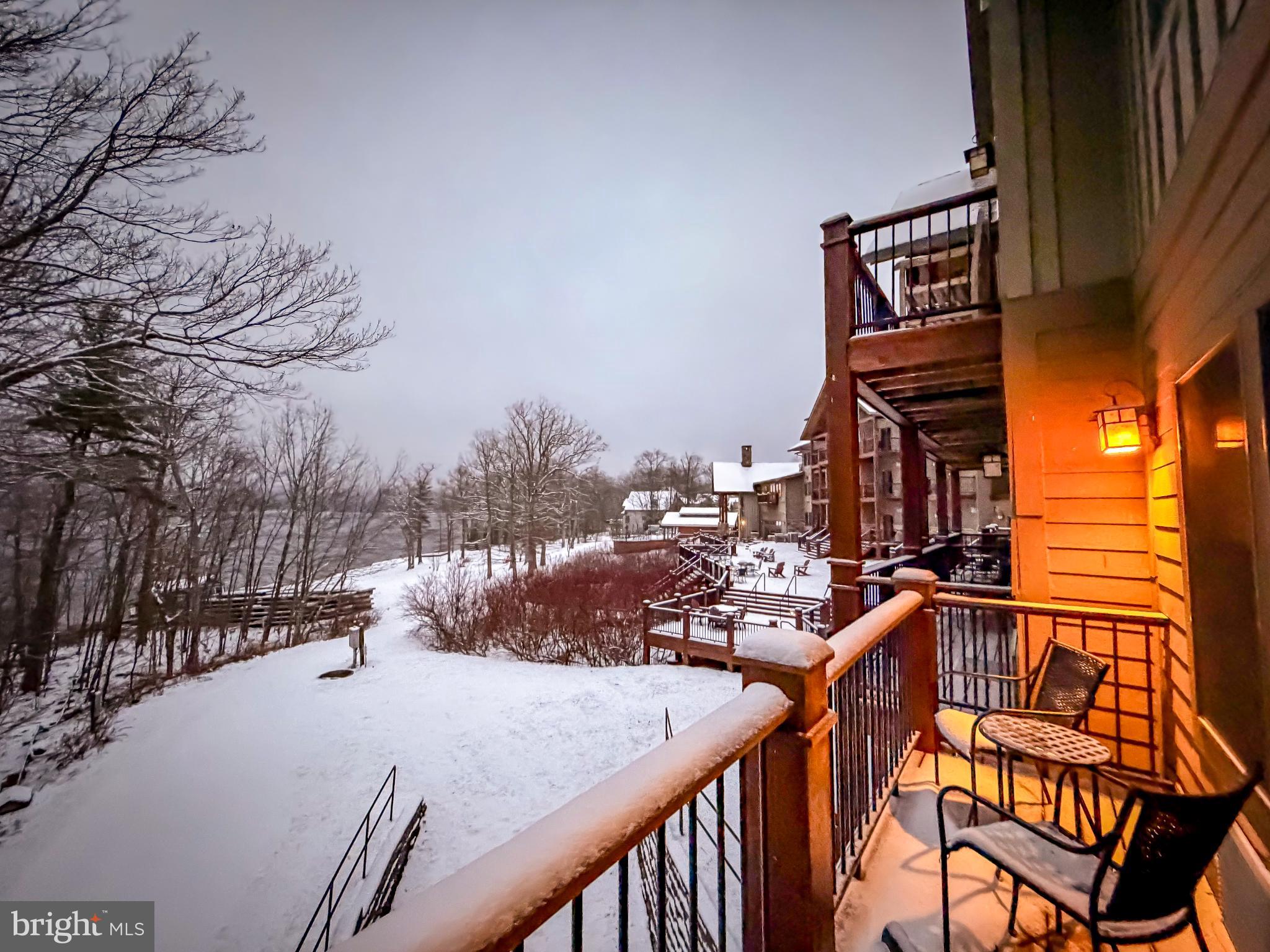 565 Glendale Road, Unit B206 Oakland, MD 21550 - Photo 20 of 32 Serene winter retreat with snowy views.