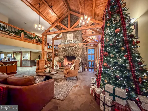 a outdoor living space with patio furniture