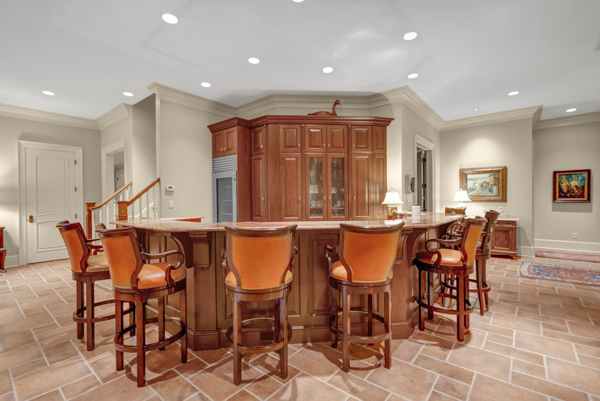 6036 Over Hadden Court Raleigh, NC 27614 - Photo 25 of 30 Lower Level Bar