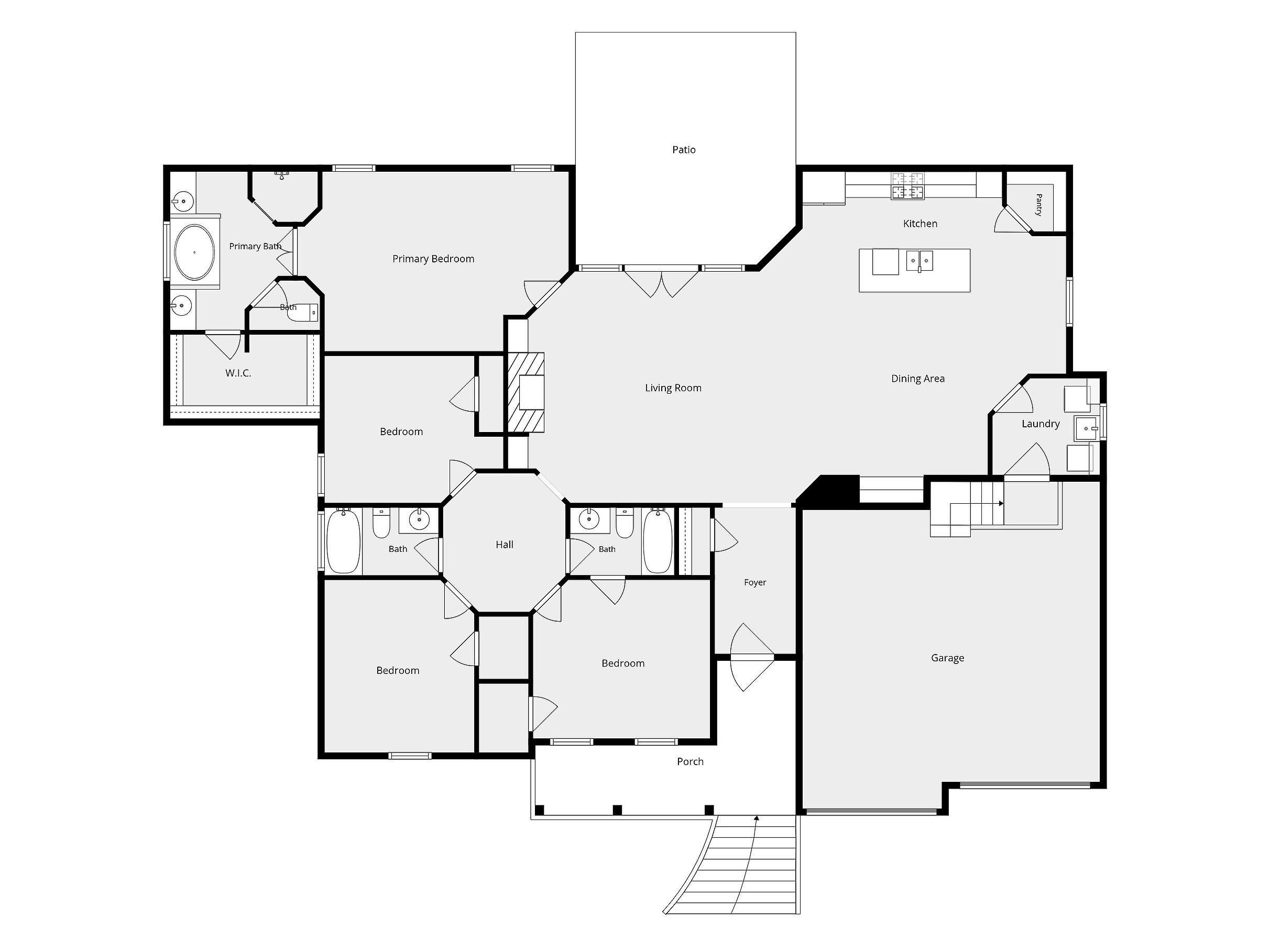 313 Pecan Ridge Boulevard Fairhope, AL 36532 - Photo 51 of 51 Floor plan