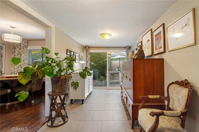 a living room filled with furniture