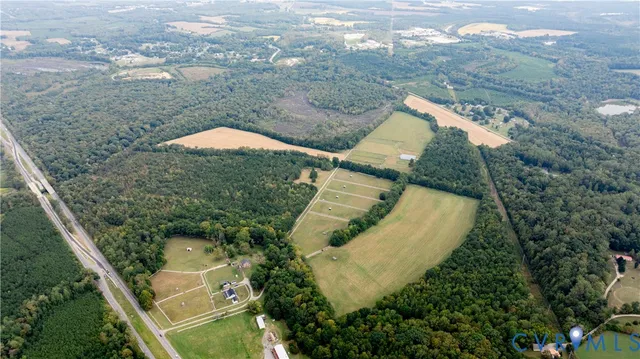 a view of a pool with a yard
