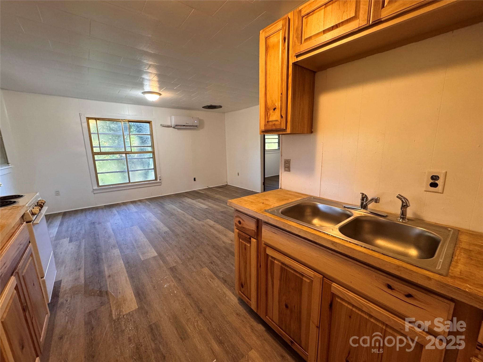 84 Pelohi Cove Road Bryson City, NC 28713 - Photo 4 of 22 a kitchen that has a sink and a wooden floor