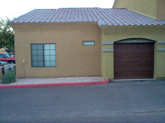 1702 East Bell Road, Unit 143 Phoenix, AZ 85022 - Photo 13 of 14 Back of Garage