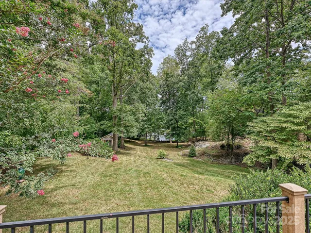 a view of a green field