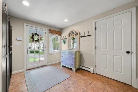 wooden floor and windows in a room