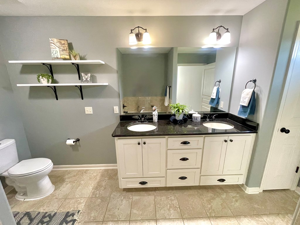 1320 Middleton Road Dothan, AL 36301 - Photo 19 of 39 Double vanity & Adorable floating shelves