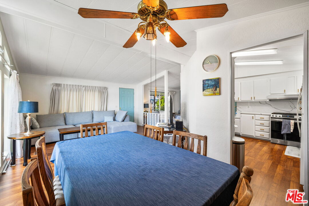 74711 Dillon Road, Unit 503 Desert Hot Springs, CA 92241 - Photo 16 of 52 a dining room with furniture and window