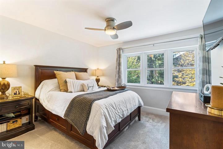 419 North Olive Street Media, PA 19063 - Photo 21 of 31 a bedroom with a bed and window