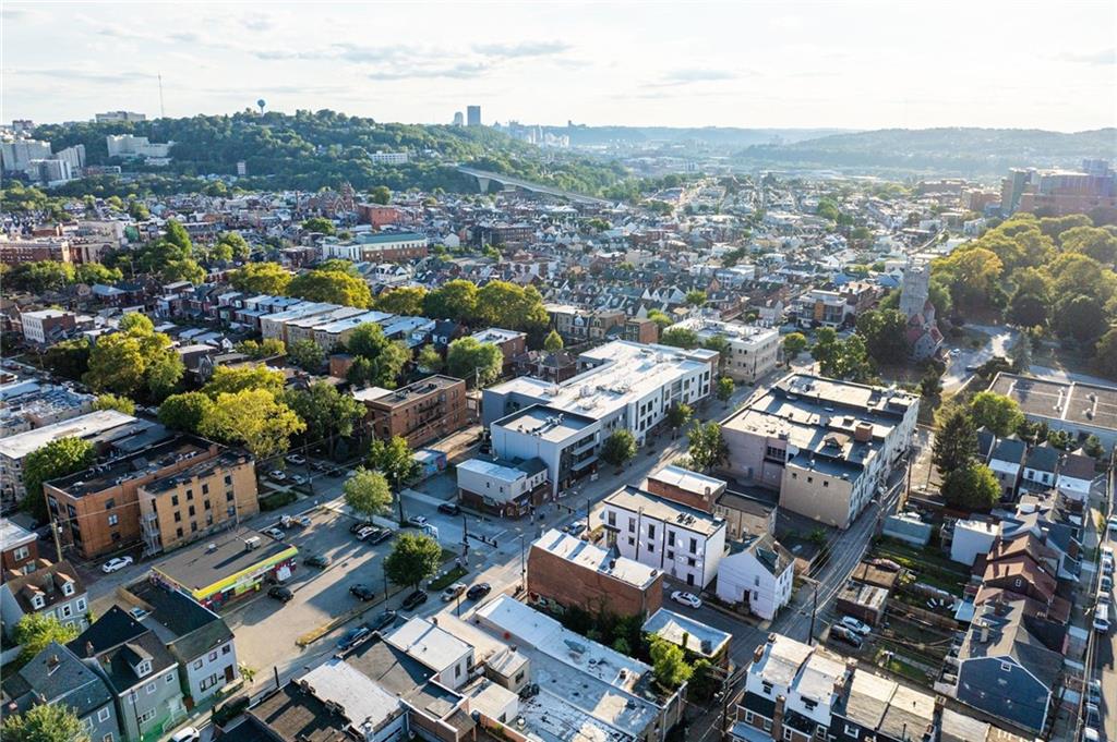 4903 Penn Avenue Pittsburgh, PA 15224 - Photo 8 of 10 an aerial view of multiple house