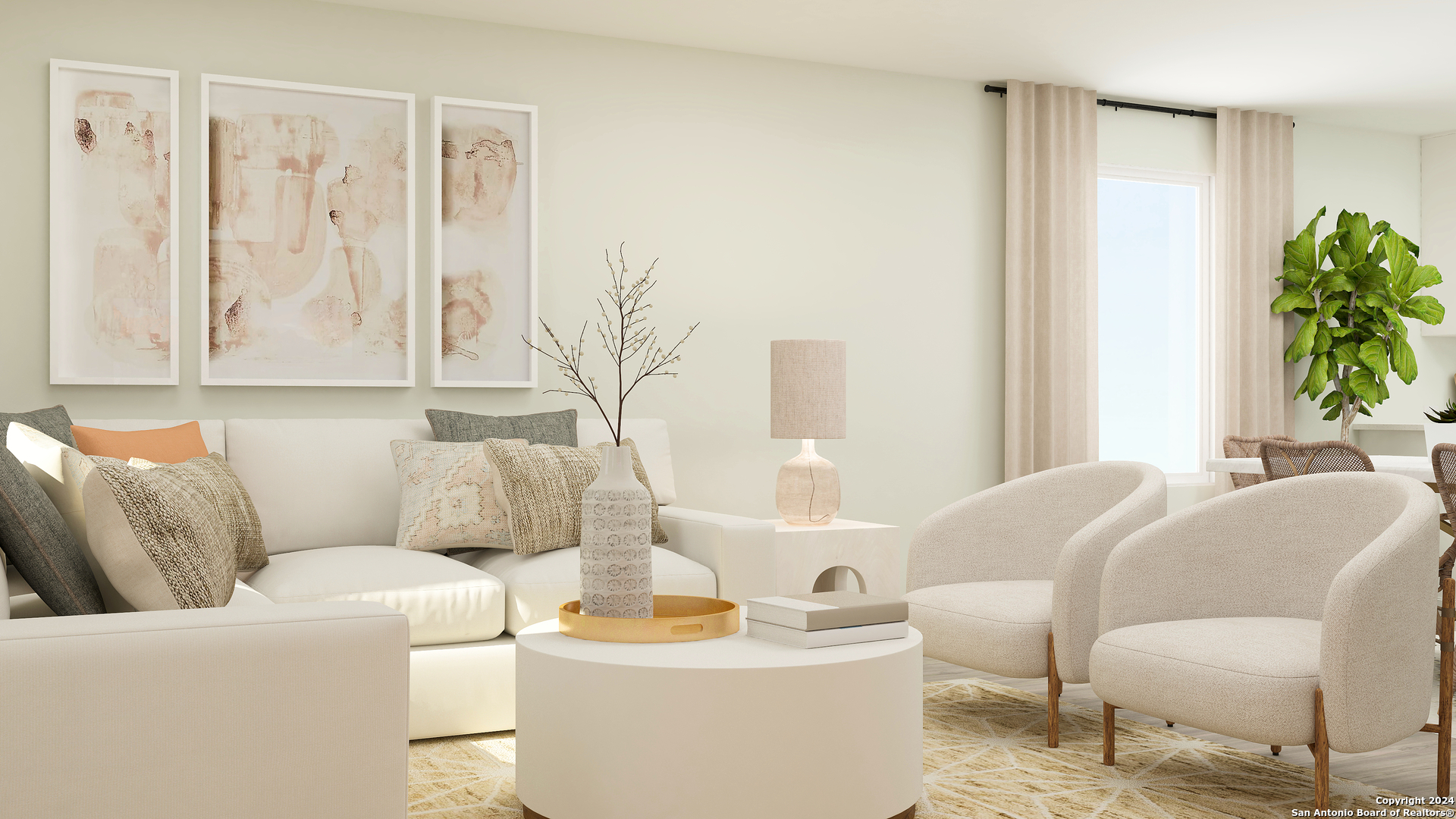 11930 Spiderwort Ridge Converse, TX 78109 - Photo 3 of 25 a living room with furniture and a potted plant
