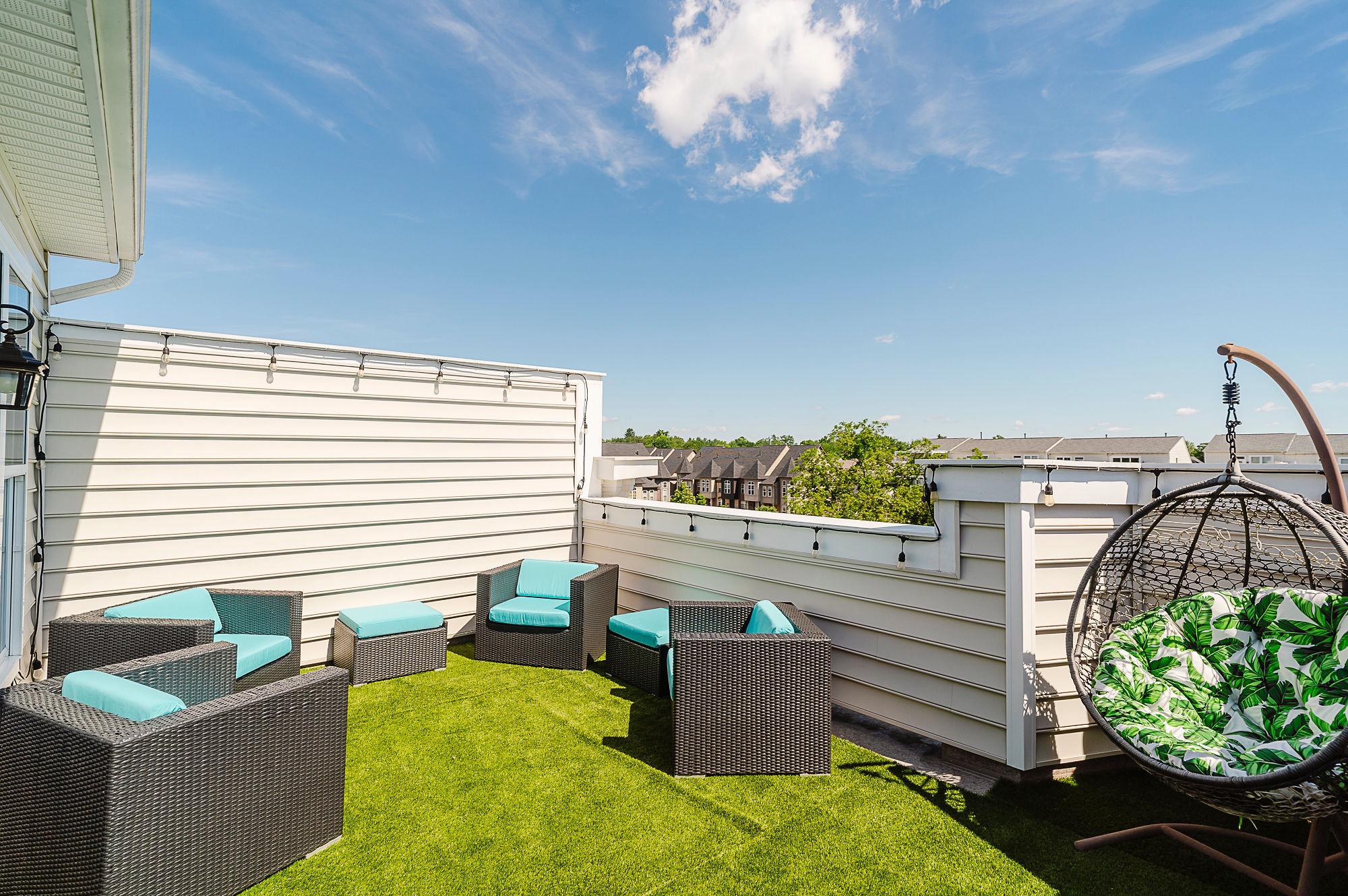 834 Lindley Road Frederick, MD 21701 - Photo 71 of 79 Wormald Homes described this is a sky terrace