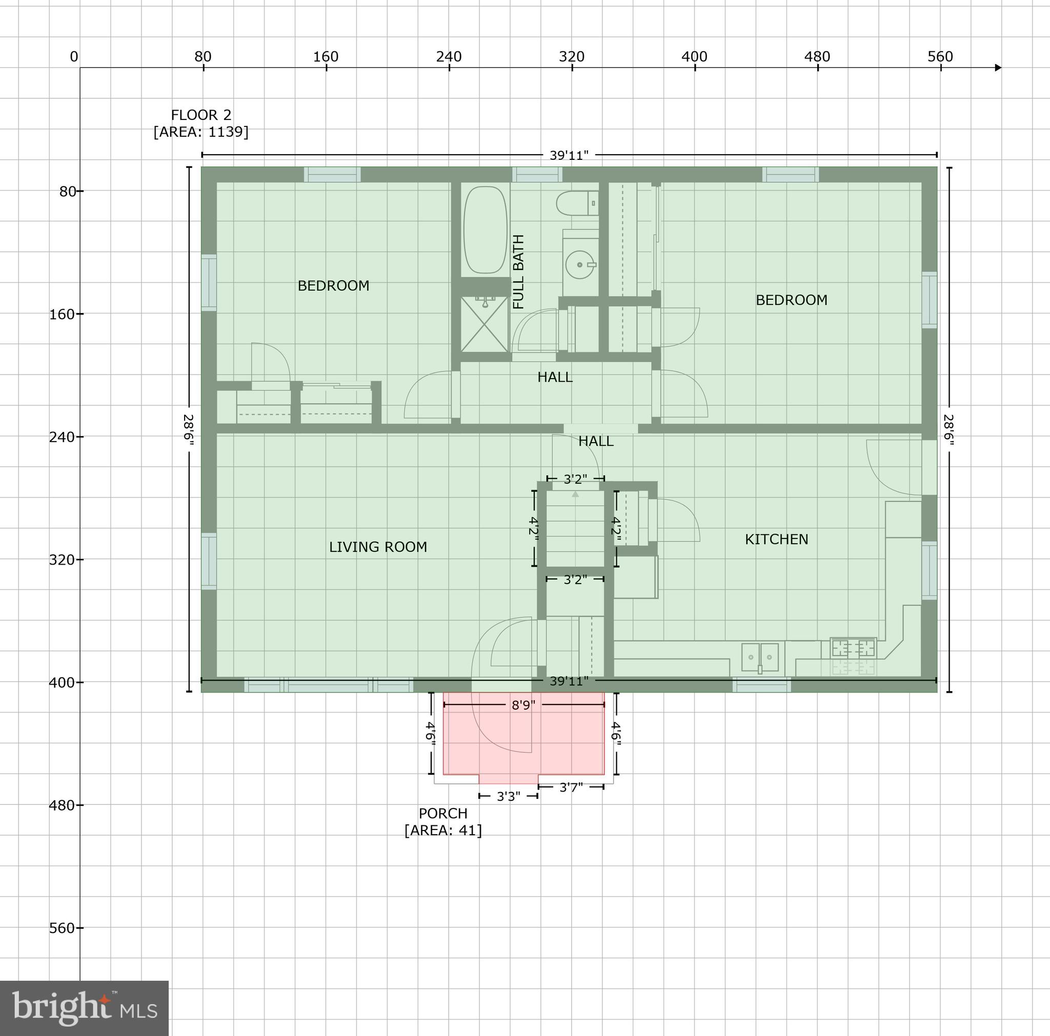 27 Longview Road Seven Valleys, PA 17360 - Photo 27 of 28 GLA Floor Plan