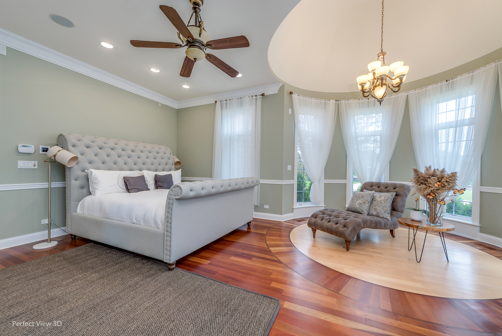1235 MacAlpin Drive Inverness, IL 60010 - Photo 7 of 20 a living room with furniture chandelier and a chandelier