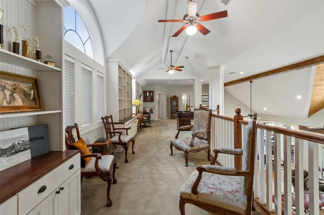 a view of a chairs with wooden floor