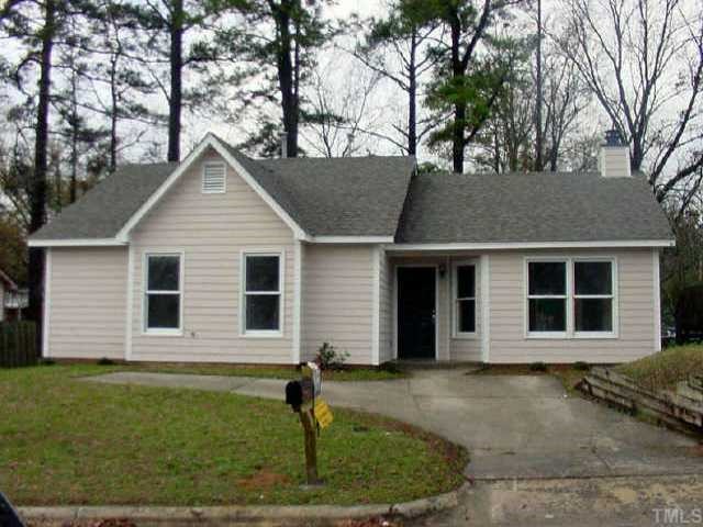 712 Rawls Drive Raleigh, NC 27610 - Photo 1 of 1 a front view of a house with garden