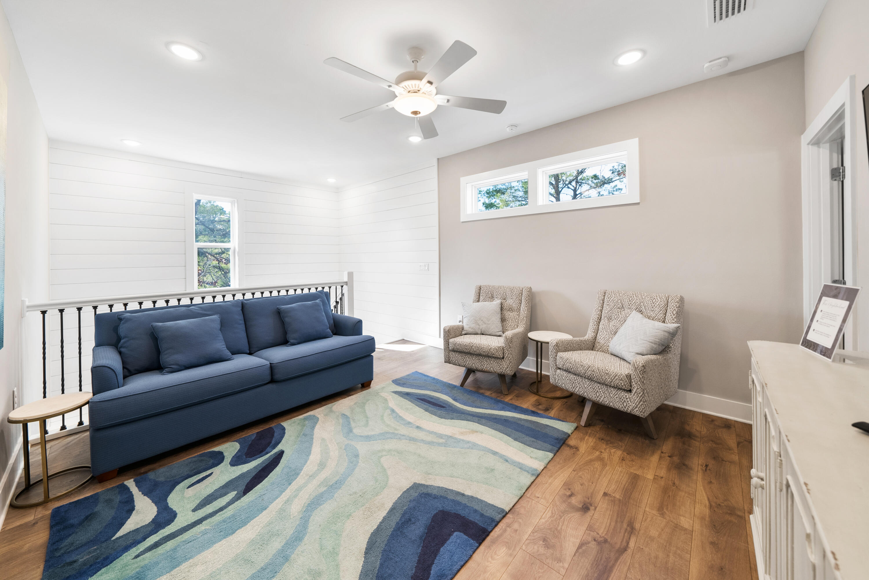 173 West Willow Mist Road Inlet Beach, FL 32461 - Photo 15 of 51 a living room with furniture and a wooden floor