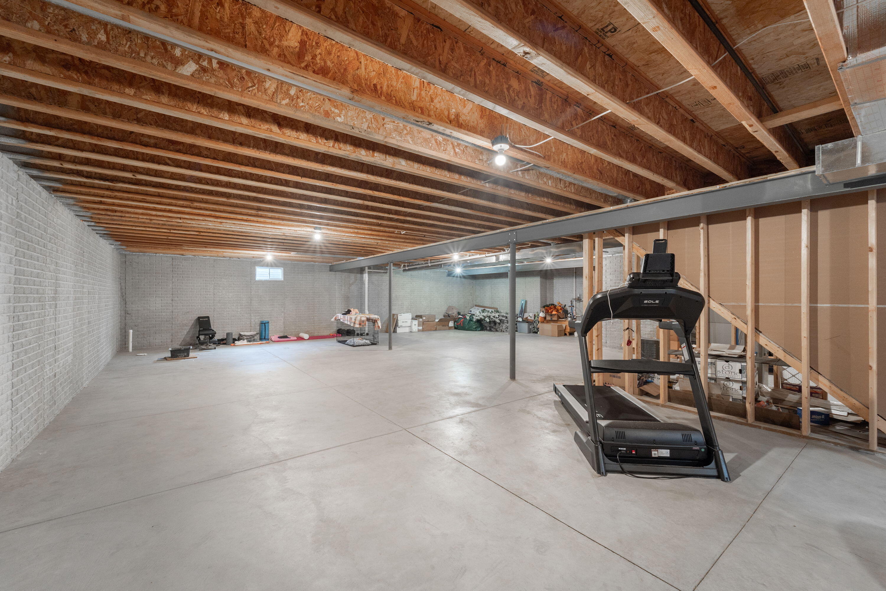 5202 Cornerstone Way Mount Pleasant, WI 53403 - Photo 13 of 29 Full basement stubbed for bath—endless finishing potential