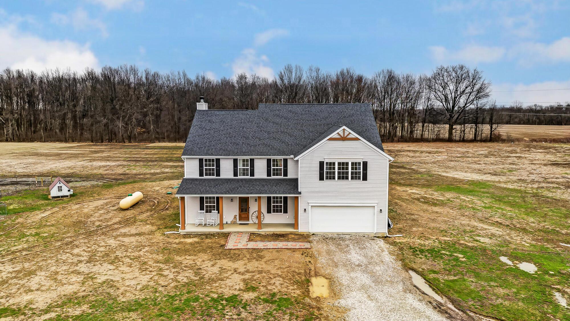 14295 Perfect Road Sunbury, OH 43074 - Photo 72 of 72 Aerial View