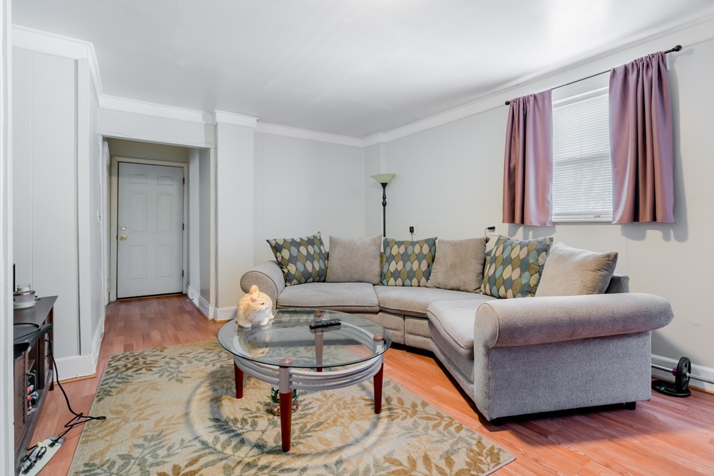 391 Concord Street Framingham, MA 01702 - Photo 8 of 27 a living room with furniture and a flat screen tv