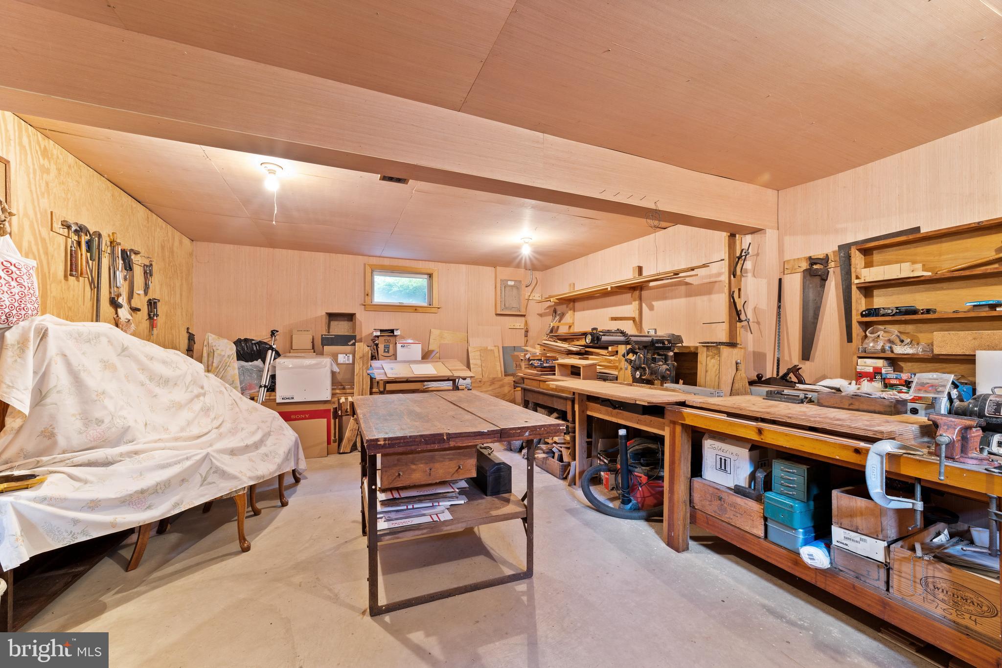 196 Valley Road Princeton, NJ 08540 - Photo 20 of 38 basement workshop