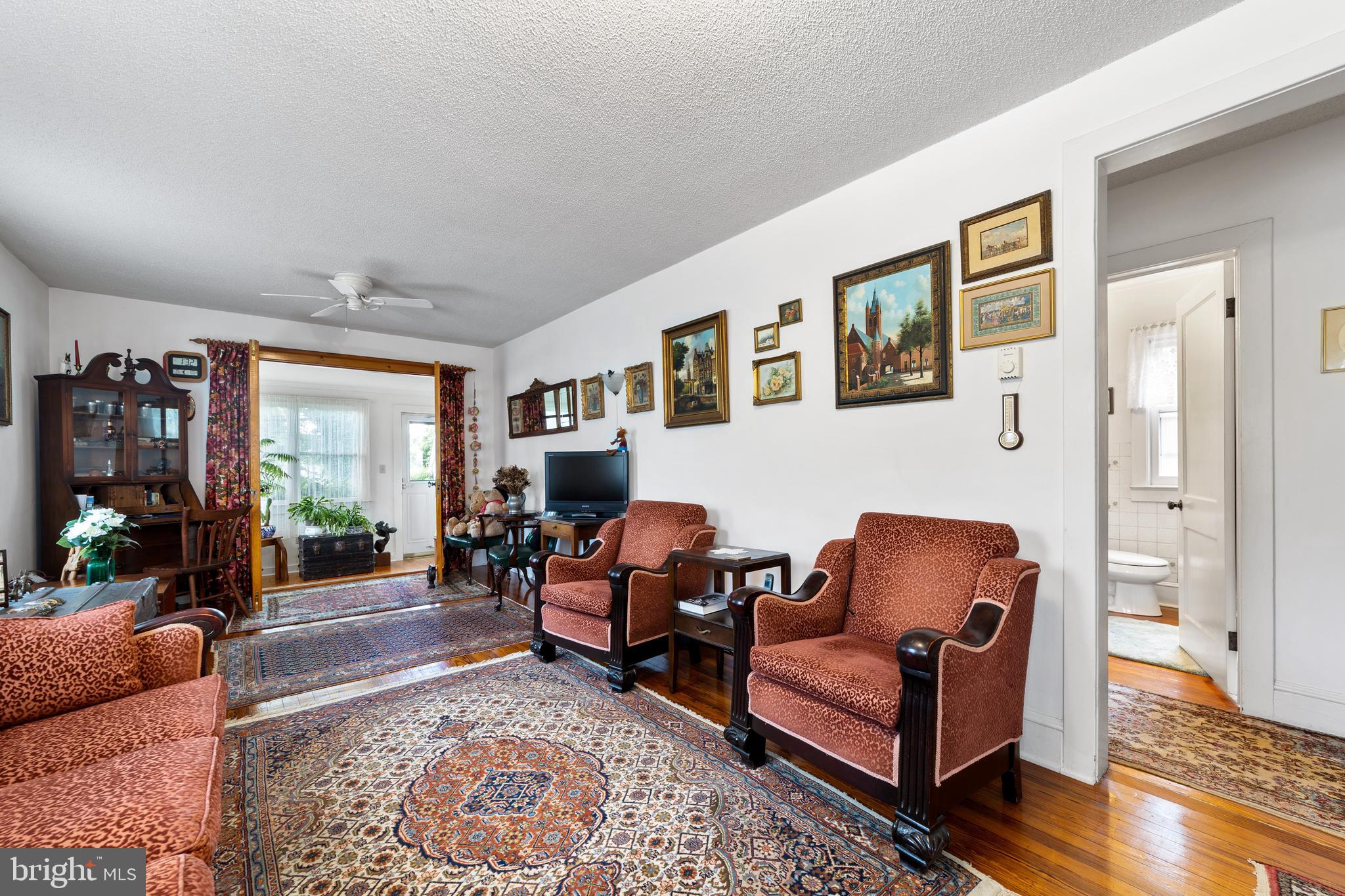 196 Valley Road Princeton, NJ 08540 - Photo 6 of 38 living room facing front porch