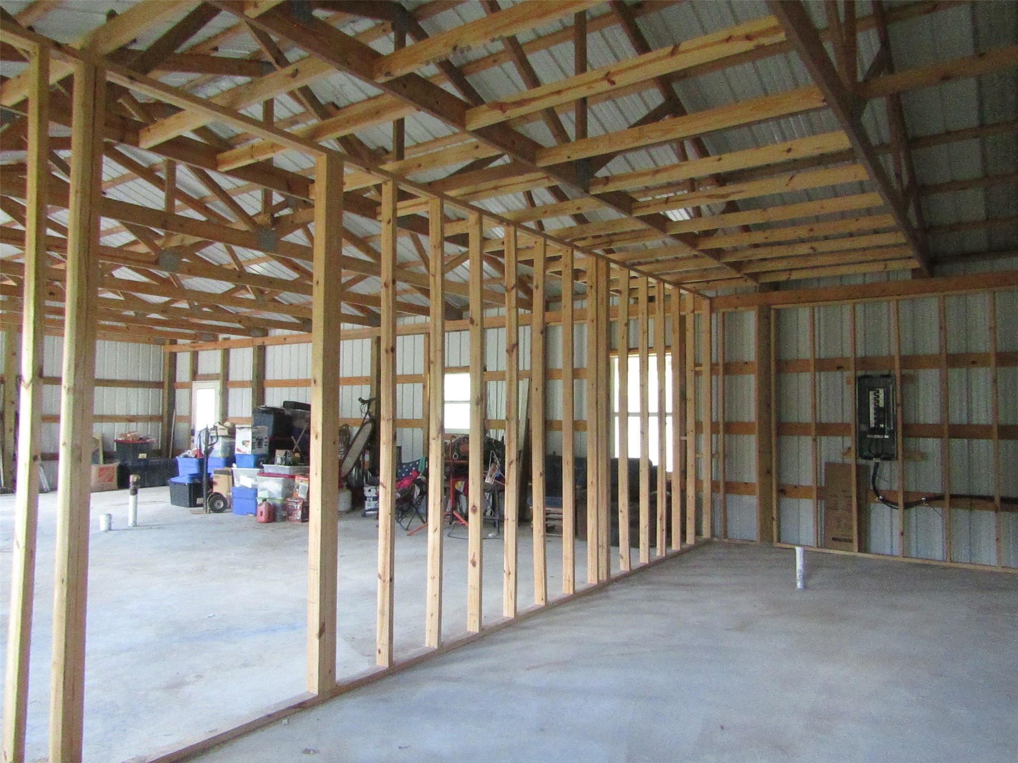 7072 County Road 3 Sweeny, TX 77480 - Photo 12 of 23 a view of a room with wooden walls