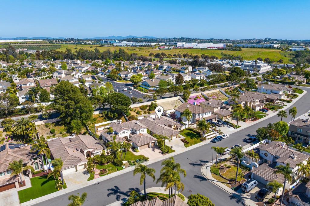 342 Benevente Drive Oceanside, CA 92057 - Photo 34 of 43 an aerial view of ocean and residential houses with outdoor space