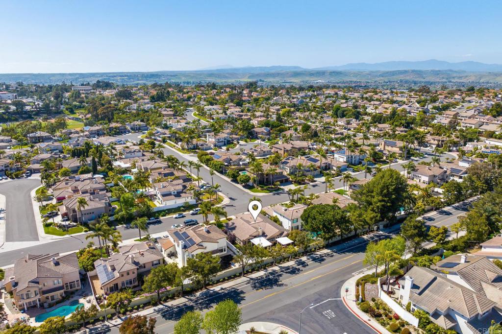 342 Benevente Drive Oceanside, CA 92057 - Photo 38 of 43 an aerial view of a city with lots of residential buildings