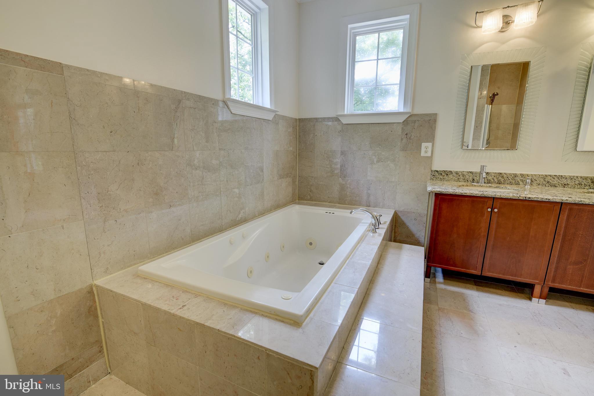 8103 Fordson Road Alexandria, VA 22306 - Photo 21 of 39 Primary Bathroom (Jetted Tub)