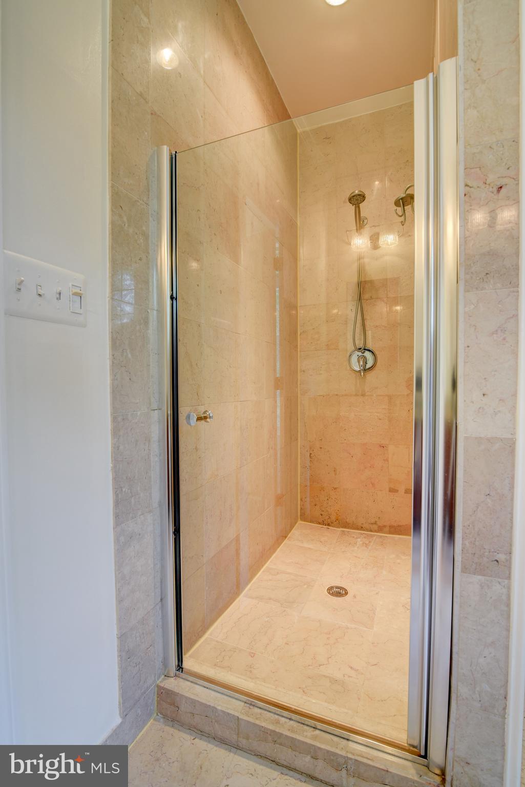 8103 Fordson Road Alexandria, VA 22306 - Photo 22 of 39 Primary Bathroom Shower