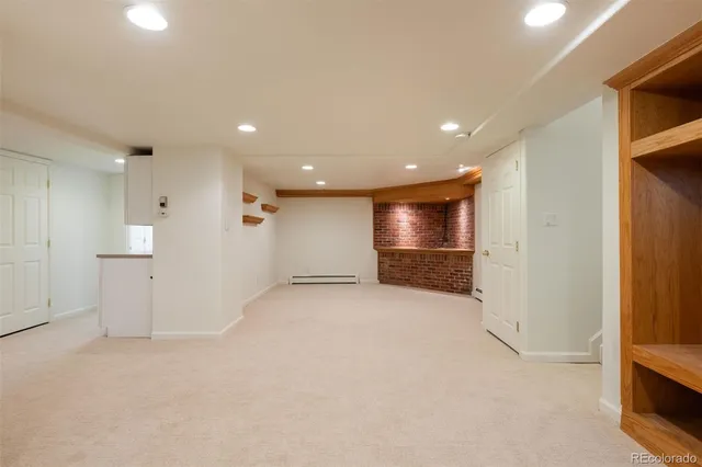 a house view with a outdoor space