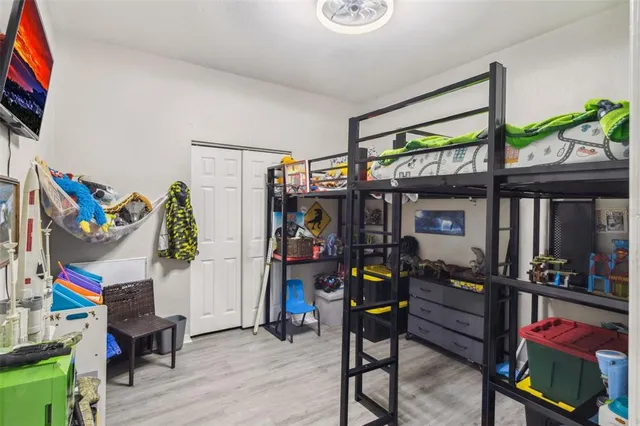 a group of people sitting in a room