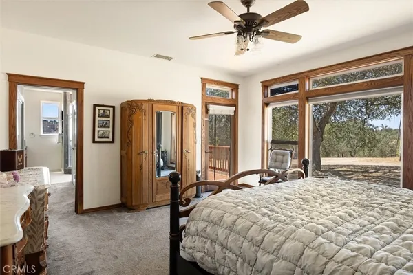 an aerial view of residential building and ocean view