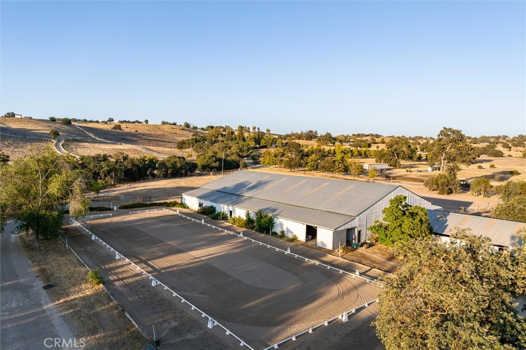 5625 Linne Road Paso Robles, CA 93446 - Photo 55 of 75 an aerial view of residential houses with outdoor space