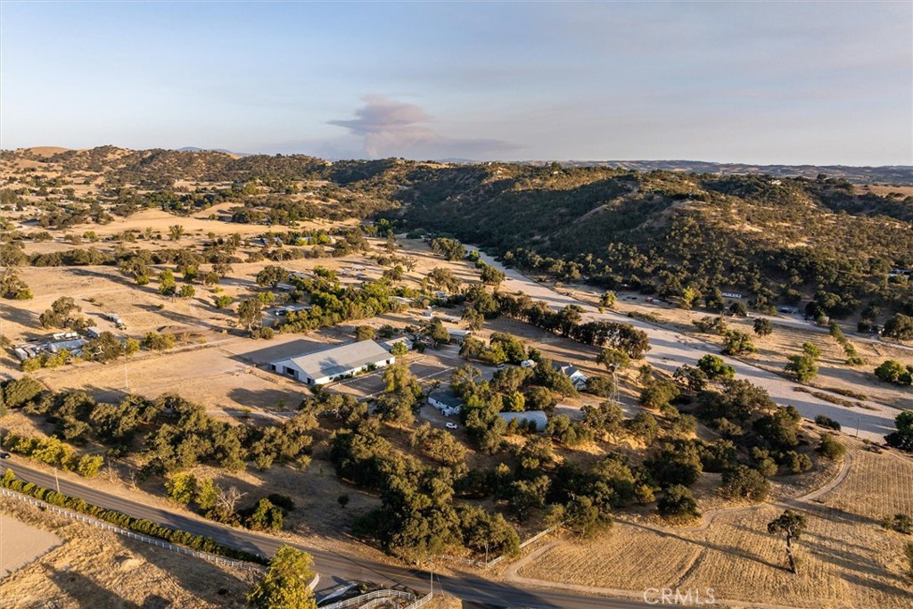 5625 Linne Road Paso Robles, CA 93446 - Photo 57 of 75 an aerial view of residential building and ocean view