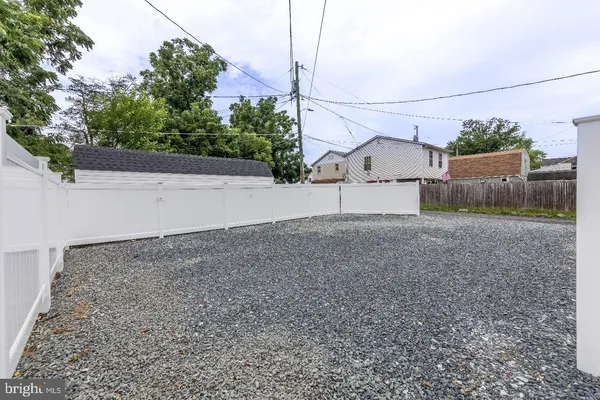a backyard of a house
